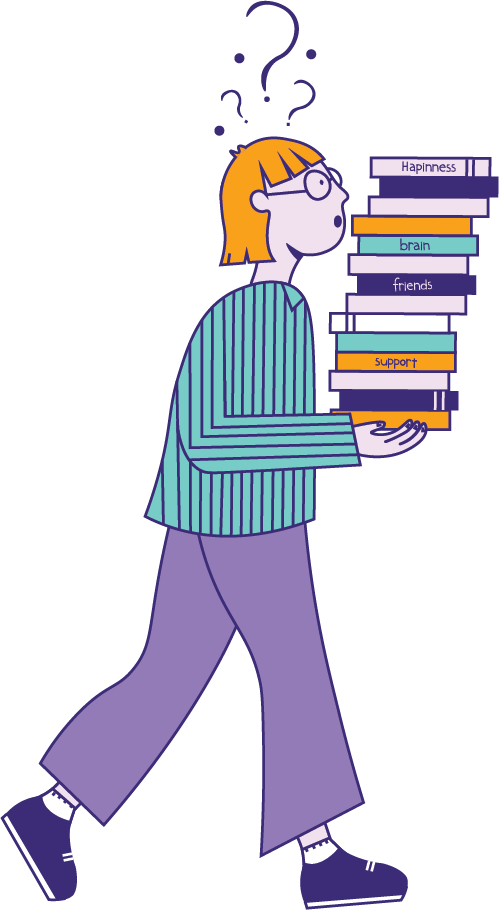 Student with Books